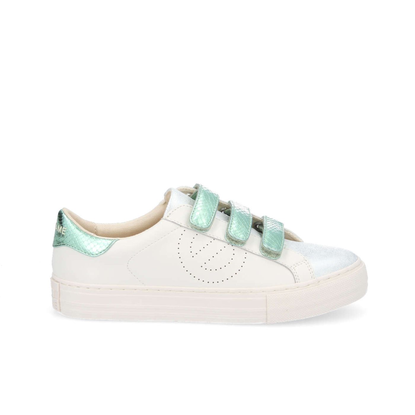 ARCADE STRAPSPERFO W - NAPPA/GLOW/JUNG - OFF WHITE/SILVER/TURQUOISE